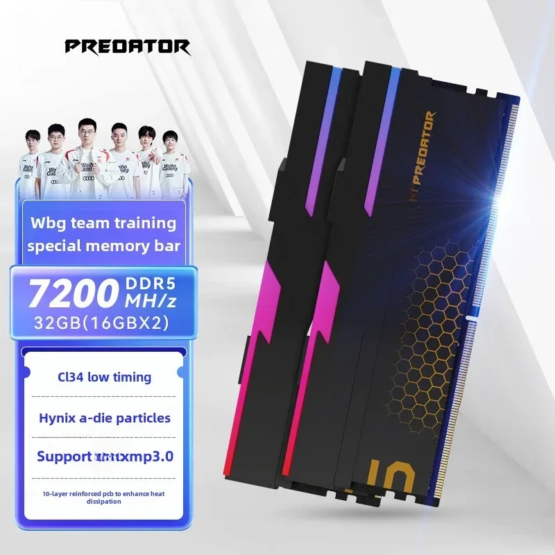 Predator DDR5 Ice Blade 6600 6800 7200 8000 8200 32G 48G Desktop-Speicher Image
