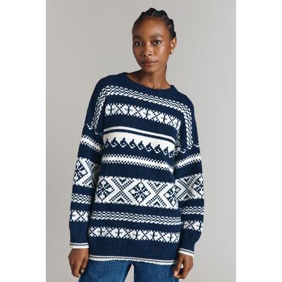 Ghost Sandia Round Neck Fairisle Jumper