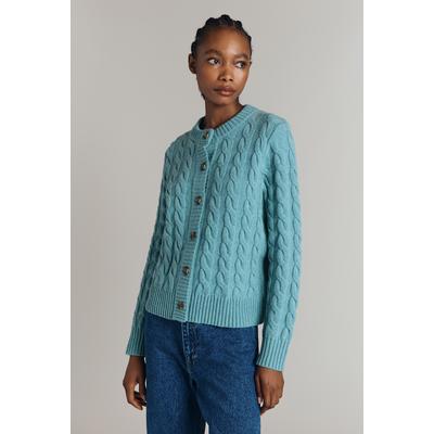 Ghost Evie Cable Knit Cardigan