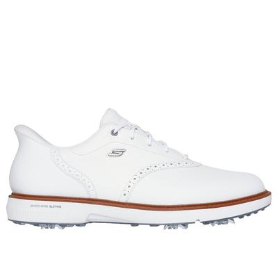 Skechers Men's Slip-ins: GO GOLF Prestige Shoes | Size 9.0 | White | Leather/Synthetic/Textile | Arch Fit