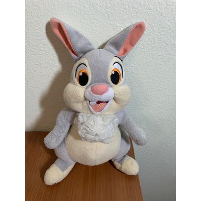 Disney Toys | Disney Bambi Thumper Bunny 10" Stuffed Animal Plush Toy Kids Lovey | Color: Gray/White | Size: Osg