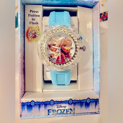 Disney Wearables | Girls Elsa And Anna Light Up Watch | Color: Blue | Size: Os