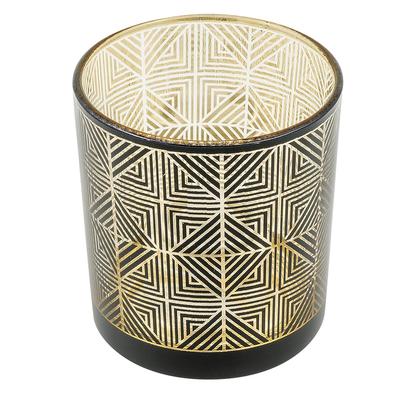 Hollowick 5120 Sussex Geometric Votive Lamp - 2 9/10