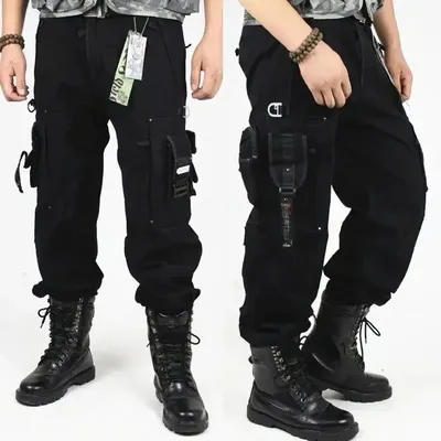 Men's Fashion Work Pants Outdoor Wear-resistant Mountaineering Trousers Work Clothes Street Fashion Cargo Pants Joggers
