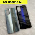Per Relame GT Coperchio Della Batteria Porta Posteriore Copertura In Vetro Per Realme GT 5G Coperchio Dell'alloggiamento RMX2202 Sostituzione Della Custodia Posteriore + Adesivo