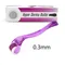 Derma Roller Face Beauty, Grossier, Coloré, Transparent, Soins sains pour le visage, Outil de soins