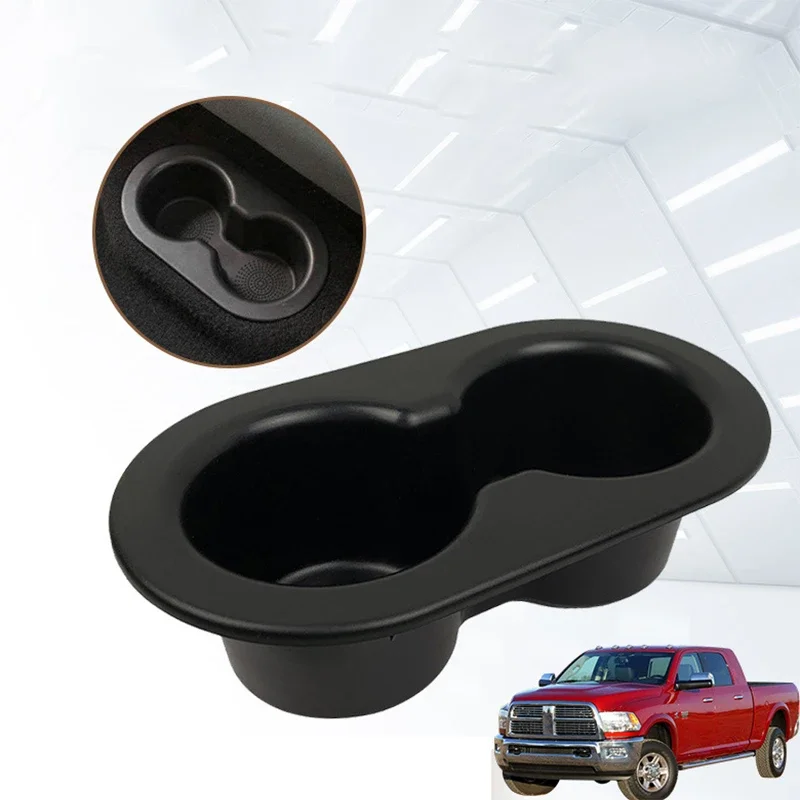 1PC Auto Sitz Tasse Halter Auto Innen Organizer Lagerung Tasse Halter Für RAM 2002-2016 Hinten Sitz Auto trinken Kaffee Milch Tasse Halter Image