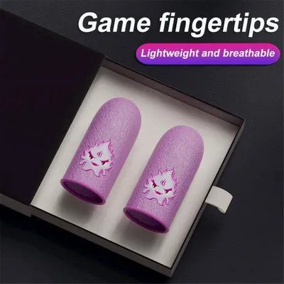 Fingertips Sleeve For PUBG Finger Cover Breathable Game Controller Touch Screen Luminous Pro Gaming