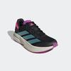 Laufschuh ADIDAS PERFORMANCE "DURAMO SPEED 2", Gr. 39, schwarz (core schwarz, flash aqua, lucid pink), Textil, Synthetik, sportlich, Schuhe
