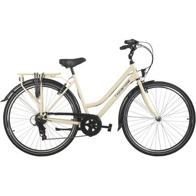 Hollandrad HOLLANDIA "City Next" Gr. 50, beige (vanille, vanille), Fahrräder, 50cm, 28 Zoll (71,12cm) hinten: 28 Zoll (71,12cm)