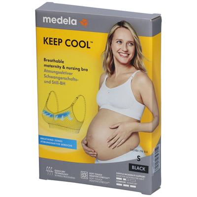 Medela Keep Cool BH S schwarz 1 St Bustier Image