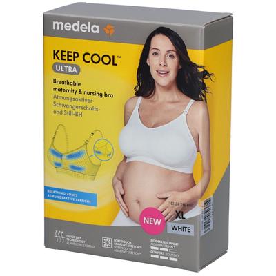 Medela Keep Cool Ultra BH XL weiß 1 St Bustier Image