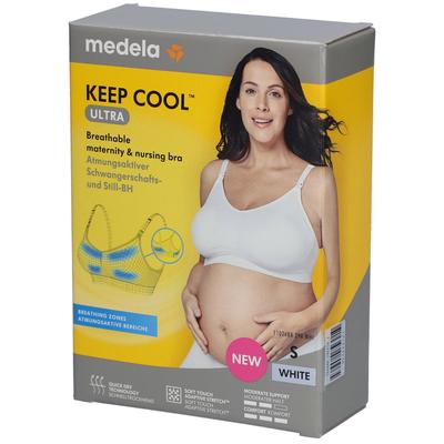 Medela Keep Cool Ultra BH S weiß 1 St Bustier Image