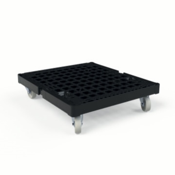 Rollplatte KU RC schwarz, 724 x 815 mm, ø 108 PP Image