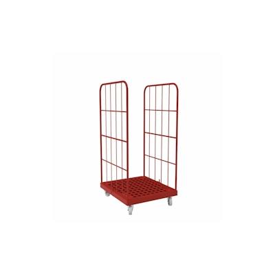 Rollbehälter 1350 KU rot, 724 x 815 mm, 2-seitig, rot Image