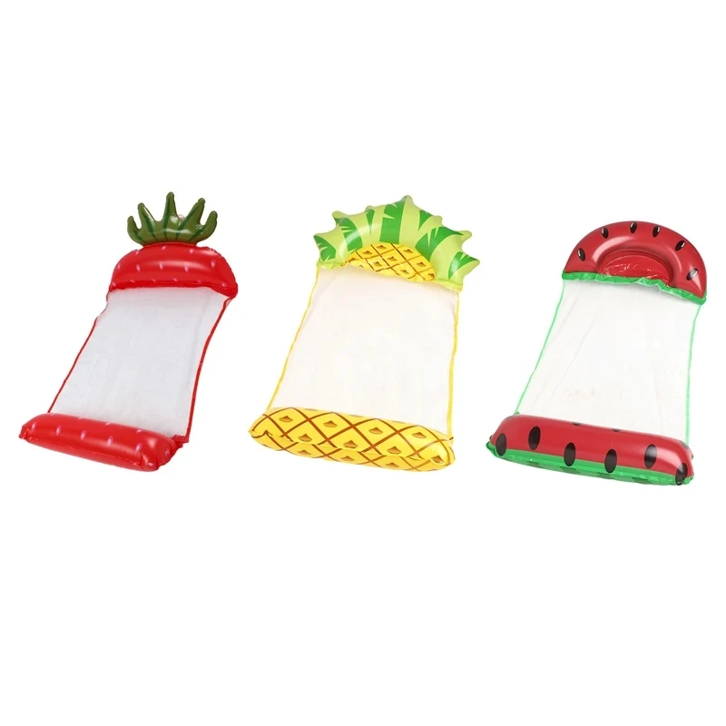 PVC Sommer aufblasbare faltbare schwimmende Reihe Schwimmbad Wasser Hängematte Luftmatratzen Bett Strand Wassersport Liegestuhl Image