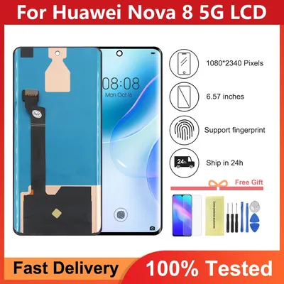 6,57 "Display Ersatz für Huawei Nova 8 5G LCD Touch Screen Digitizer Montage Für Nova 8 Nova 8 LCD reparatur Teile