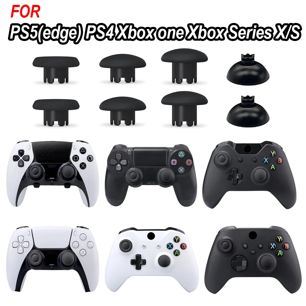 8-in-1 austauschbare Thumbsticks Ersatz-Joystick-Kappe für PS5 PS4 XBOX One Switch Pro PS3 Game Controller Kunststoff-Reparatursatz