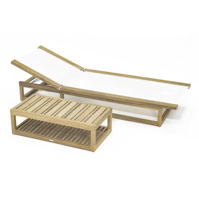 Maya Twin Lounger and Side Table Set