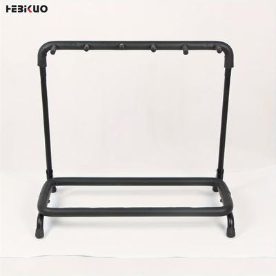 TEMU Hebikuo Guitar Display Stand: 5-slot Acoustic Guitar Rack With Anti-rust And Non-slip Features