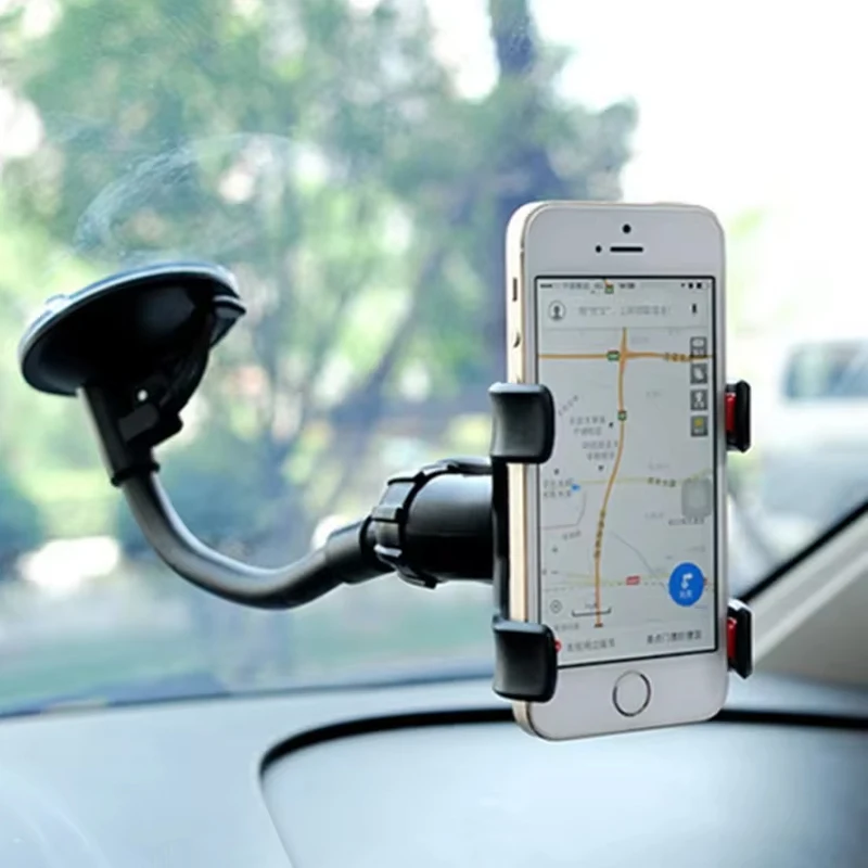1 pezzo 360 ° Supporto per telefono da auto girevole, supporto universale per cruscotto, supporto per telefono GPS regolabile, accessori auto per telefoni