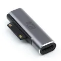 Adattatore per caricabatterie alimentatore USB C a ricarica rapida PD da 102 W per caricabatterie convertitore tablet Microsoft Surface Pro X 8 7 6 5 4 Go Book