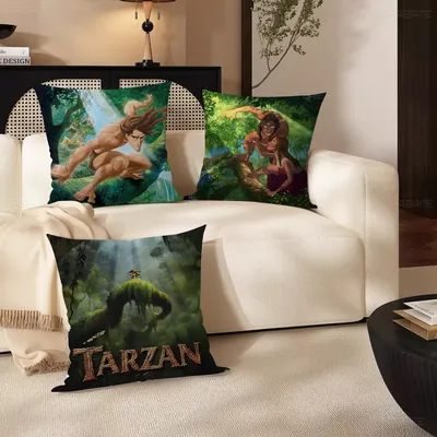T-Tarzans Kissenbezug, Geschenk, Kissenbezug, Schlafzimmer, Zuhause, Sofa, Stuhl, Sitzdekoration, Image