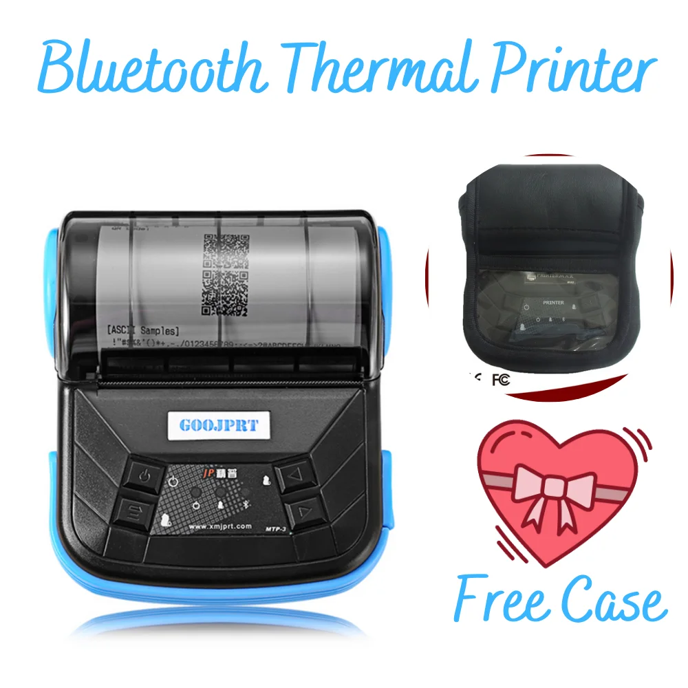 80mm imprimante thermique Bluetooth Android pринт reçu facture Machine thermique ordinateur Impresora étiquette imprimante Sublimation