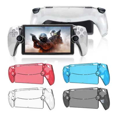 Transparente Spielekonsole Controller Hülle Haut Anti-Kratzer PC-Spiel maschine Griff Shell Fall Image