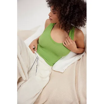 Clean Slate Seamless Tank Top by Intimately at Free People in Fresh Kiwi, Size: XS/S