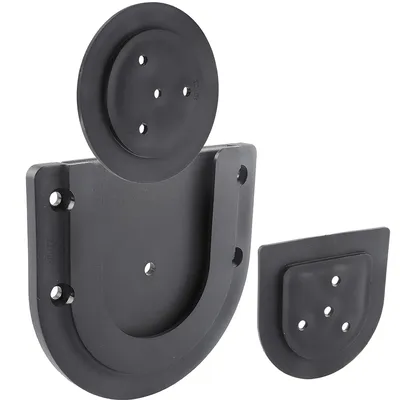 Dartscheiben-Montagehalterung mit Pads und Schrauben, Wandhalterung, Wandbehang, Dartscheiben-Montagehalterungsset für Dartspiele Image