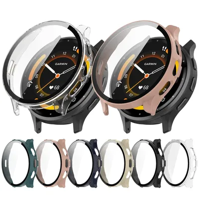 1pc Uhrengehäuse für Garmin Venu3 Venu3s TPU Stoßstange Displays chutz folie Image