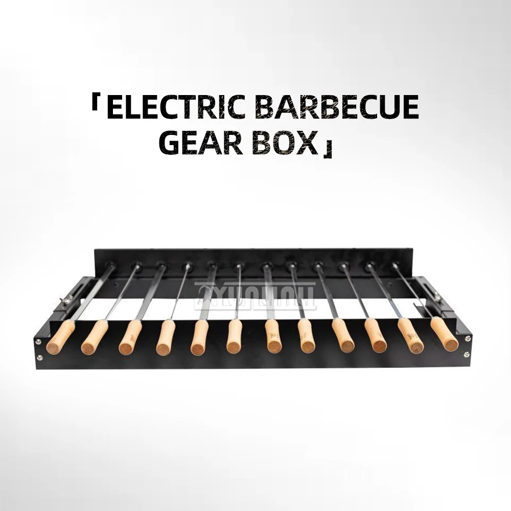 Outdoor Flip Grill Spieße Camping Grill Werkzeuge automatische Fleisch rotierende Grill maschine Asador Electrico Giratorio Par rilla Image