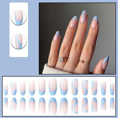 Y2 Nail Art Removable Fake Nail Patch Net Red Girls Short Nail Art Finished Cute Net Red New