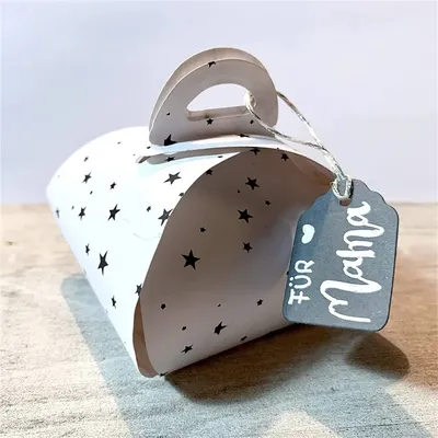 Neue Paket Box Metall Schneiden Stirbt Schablone Scrapbooking DIY Album Stempel Papier Karte Geschenk Box Sterben