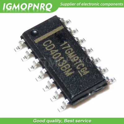 30pcs 4013 cd4013 cd4013bm sop-14 dual d-typ flip-flop/logik chip neues original Image
