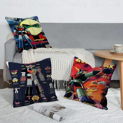 UFO-Roboter Goldrake-Kissen, Geschenke, Heimbüro, Einrichtung, Schlafzimmer, Sofa, Auto, Image