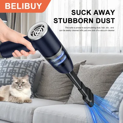 BELIBUY Car Vacuum Cleaner Cordless Handheld Household Vacuum Cleaner Strong Suction Home Appliance