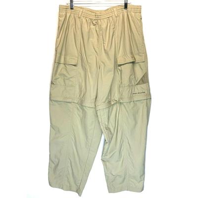 Columbia Pants | Columbia Pfg Pants Mens Xl 30l Convertible Omni Shade Mesh Liner Fisherman Tan | Color: Tan | Size: 30