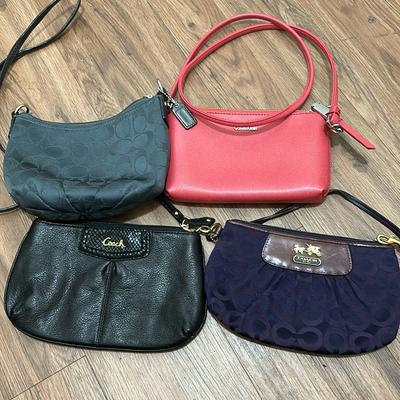 Coach Bags | Coach & Calvin Klein Bundle | Color: Black/Purple | Size: Os