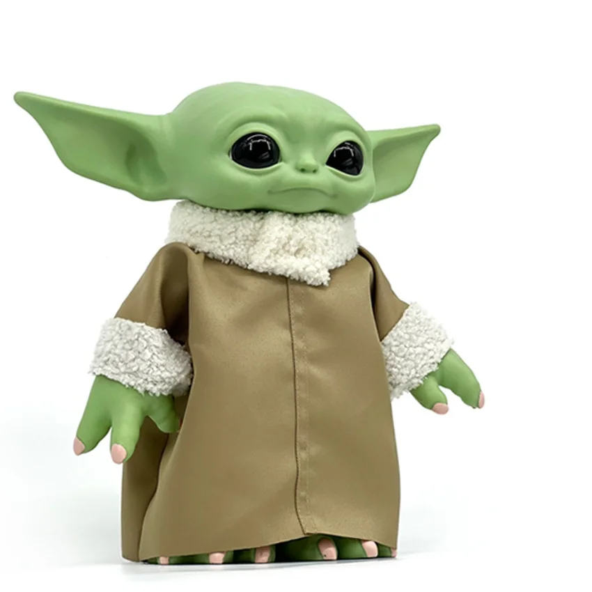 STAR WARS Baby Yoda The Mandalorian The Child Grogu 28 cm PVC Action Figure Toy Kids Doll Ornament Gift