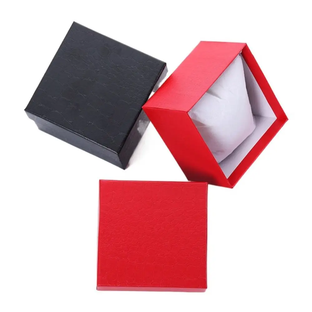 Coffret cadeau de montre à angle droit de haute qualité, présentoir de montre-bracelet de voyage de luxe, étui de montre de poche exquis de qualité supérieure