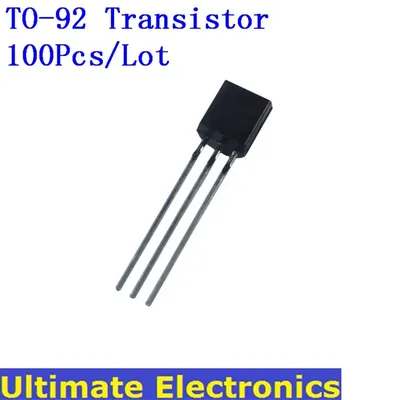 100 Teile/los TO-92 Transistor 2N2222 2N2907 2N3904 2N3906 2N5401 2N7000 A1015 2SC1815 BC317 BC327 Image