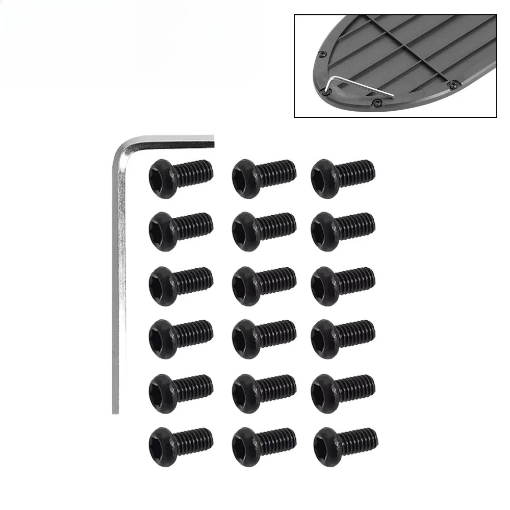 Kickscooter-Schrauben für die untere Batterieabdeckung mit Werkzeugen für Ninebot MAX G2 G65 G30 G30LP G30D Elektroroller-Schraubenteil-Zubehör Image