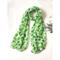 St. Patrick's Day Kleeblatt-Schal für Damen, leichter Wickelschal mit Kleeblatt-Print, festliches grünes Accessoire für Feiertage, Partys und den Alltag