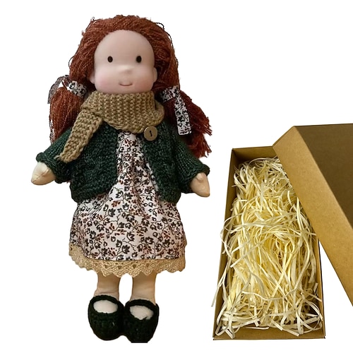 Handgemachte Waldorf-Puppe Waldorf-Puppe Festivalgeschenk Kinderfest Geschenke Weihnachtsgeschenk