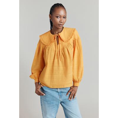 Ghost Daisy Jacquard Cotton Blouse