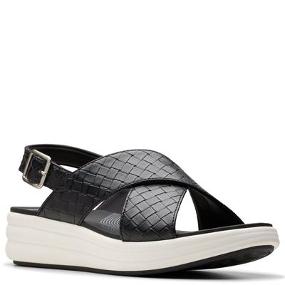 Clarks Drift Sun - Womens 8.5 Black Sandal Medium