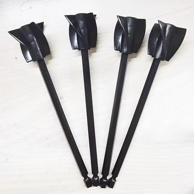 TEMU 4pcs Reusable Plastic Epoxy Resin Mixers - For Paint & Resin Blending, Ideal For Construction, Woodworking & Diy Projects