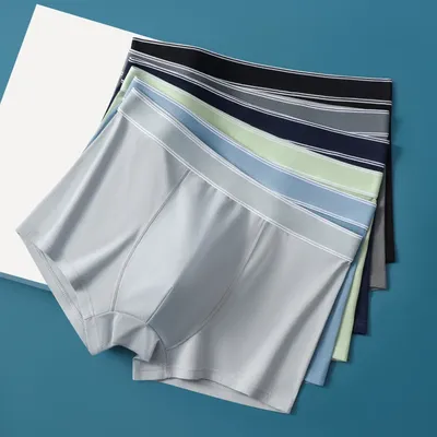 Sport Boxer Mann Baumwolle Atmungsaktiv Männer Dessous Geschenk Sexy Männer Unterwäsche Sportliche Boxer Herren Boxer Briefs Herren Quadratische Höschen